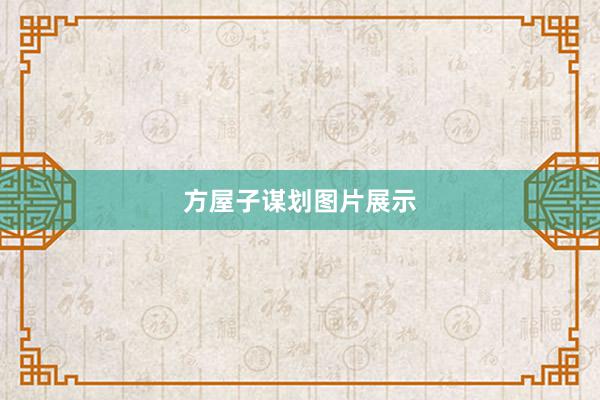 方屋子谋划图片展示